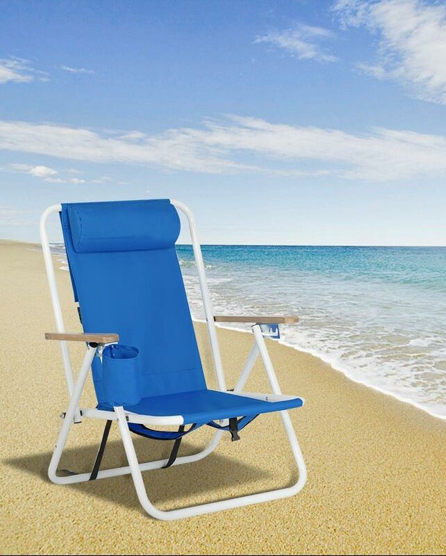 Brantley Reclining/Folding Beach Chair