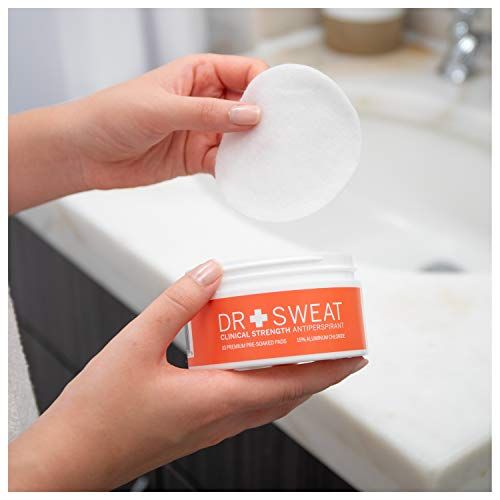 Dr. Sweat Antiperspirant Deodorant Pads