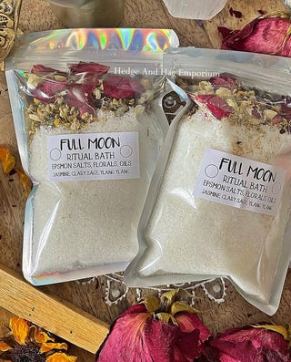 Full Moon Ritual Bath Salts