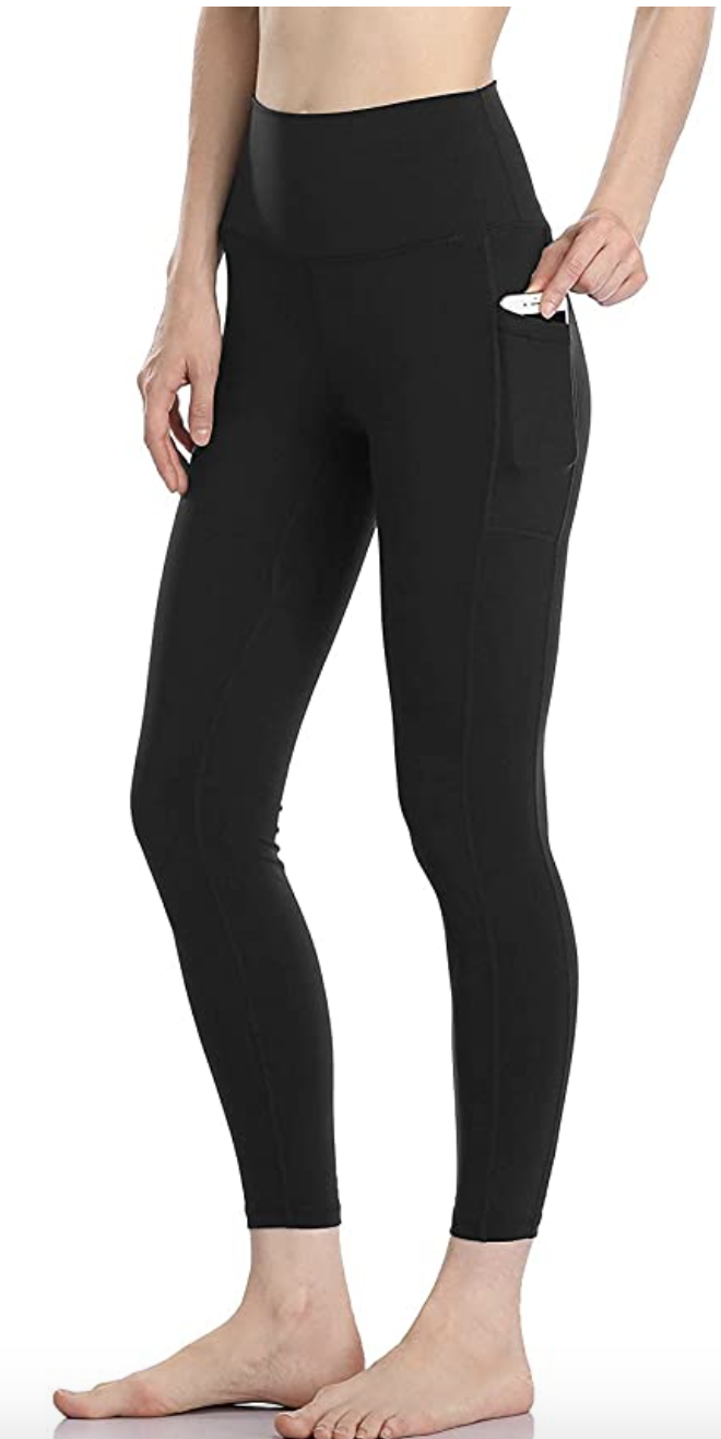 Horze Active Womens Winter Full Seat Tights w/ Phone Pockets