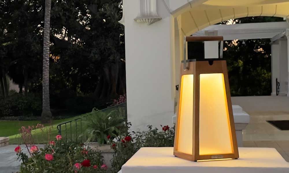 floor standing solar lanterns