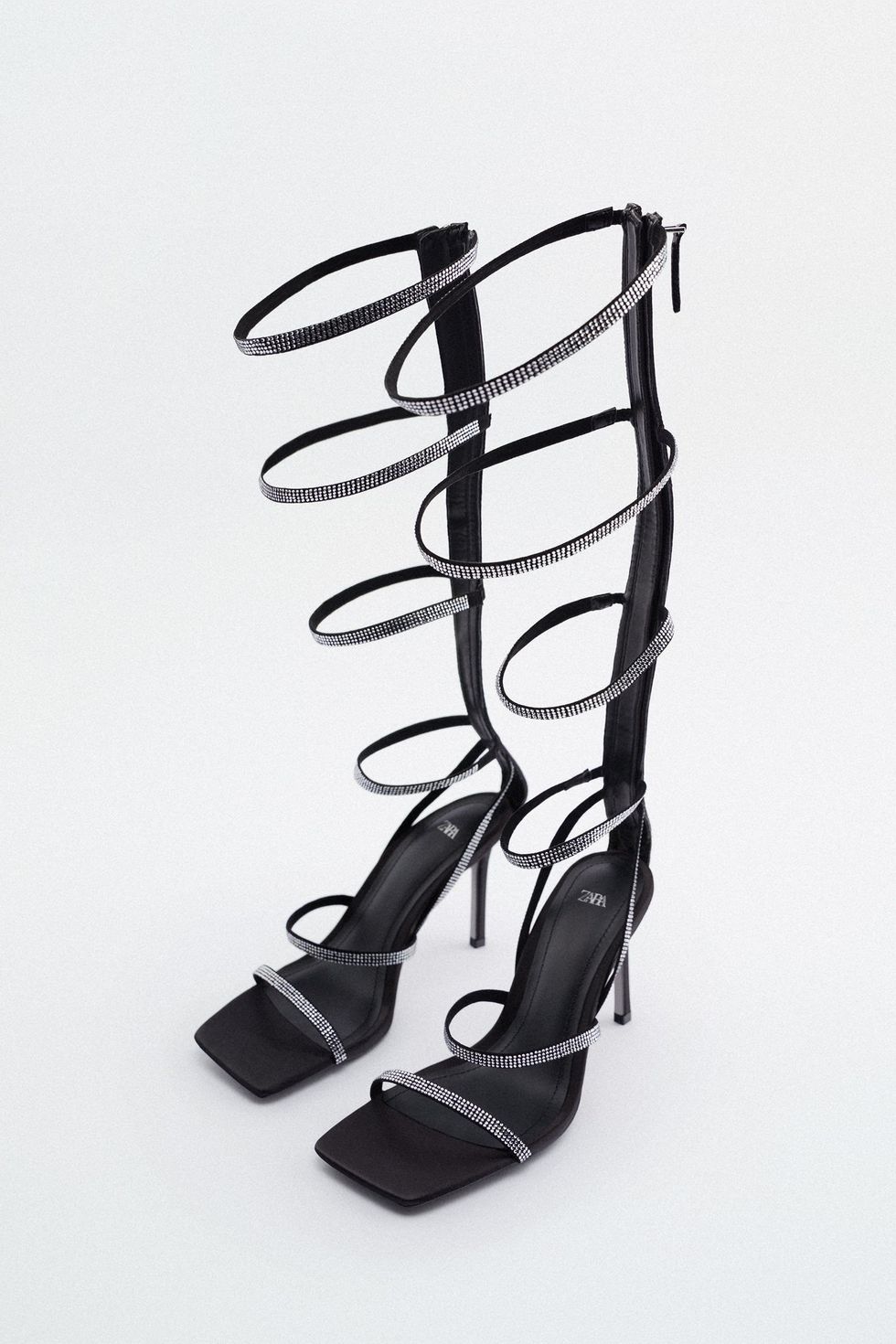 Trending Now: Square Toe Strappy Heels for SS22 - Trendy Tourist