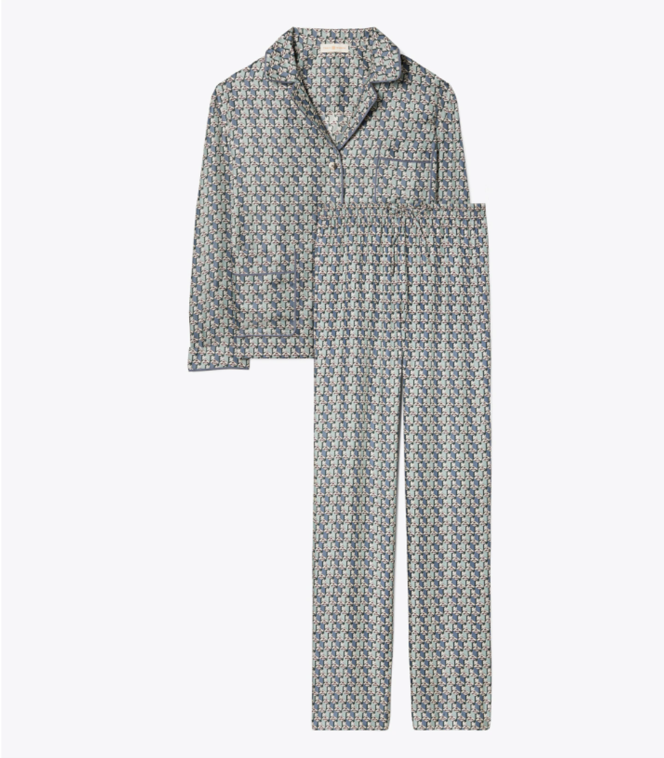 Silk Twill Pajama Set