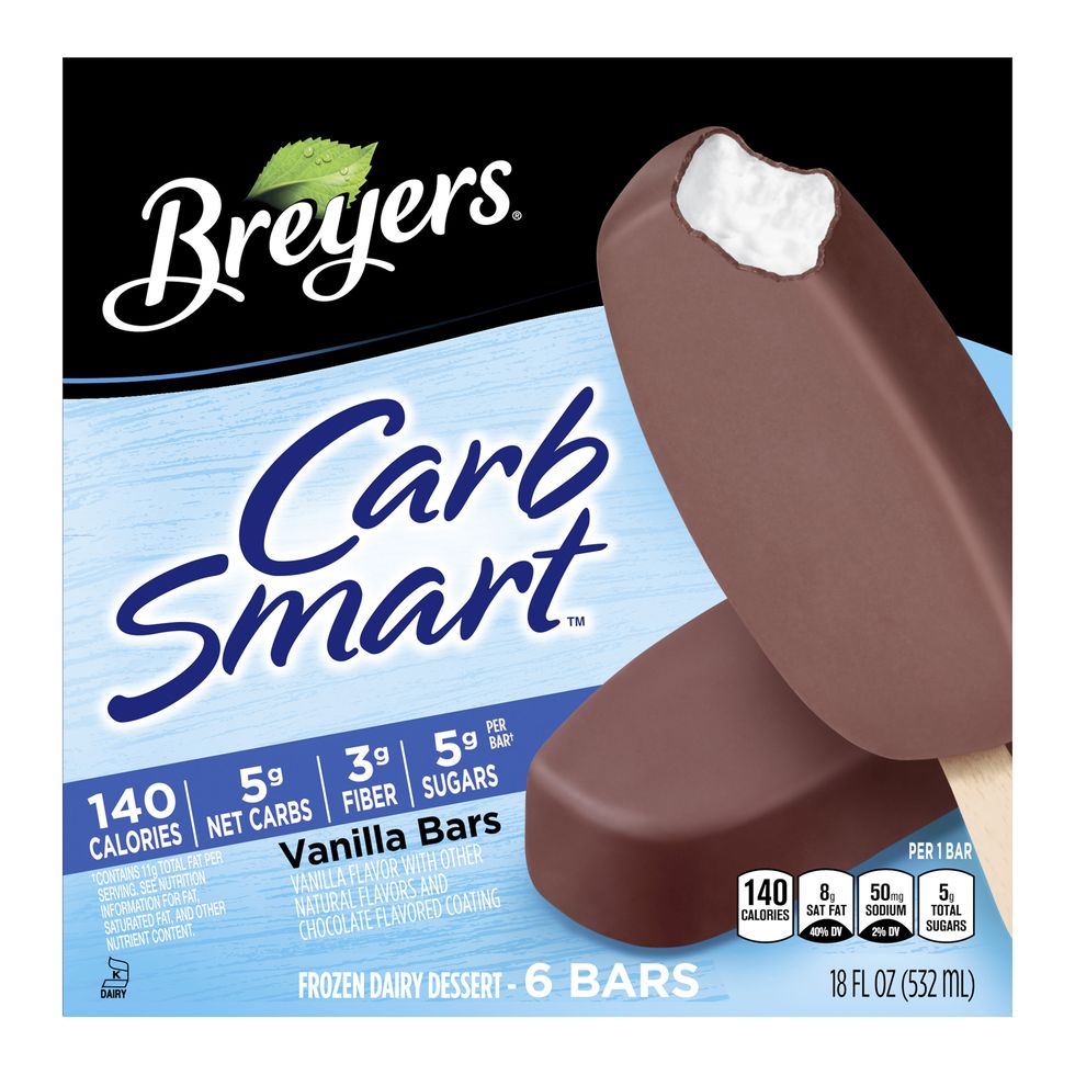 CarbSmart Frozen Dairy Dessert Vanilla Bars