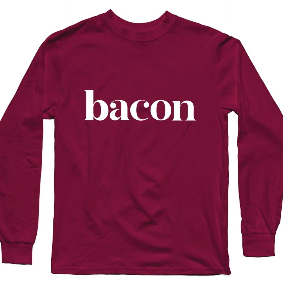 Delish Bacon Long Sleeve T-Shirt