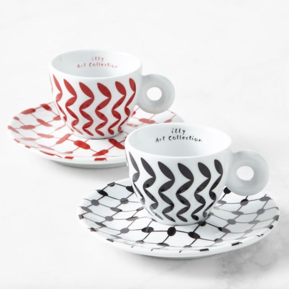 Espresso Cups by Mona Hatoum