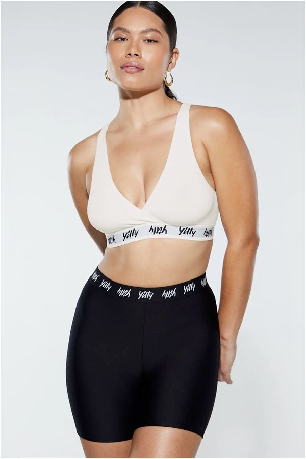 Major Label Smoothing Cross Front Bralette - Yitty