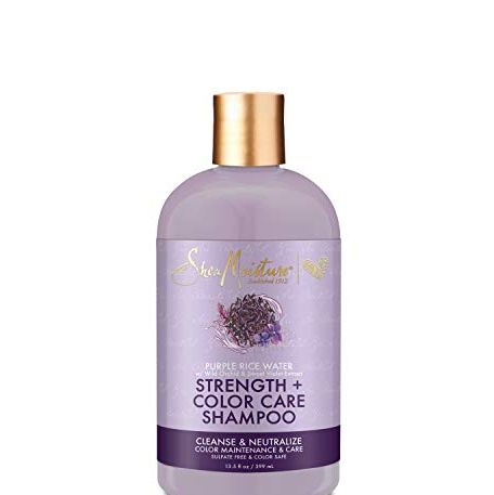SheaMoisture Purple Rice Water Strength + Color Care Shampoo for Damaged Hair