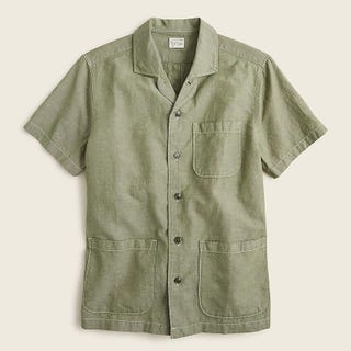Wallace & Barnes Short-Sleeve Guayabera Shirt Wallace & Barnes Short-Sleeve Guayabera Shirt