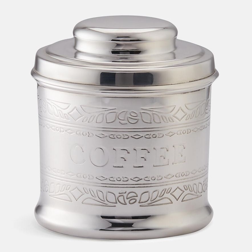 Audley Silver Coffee Tin