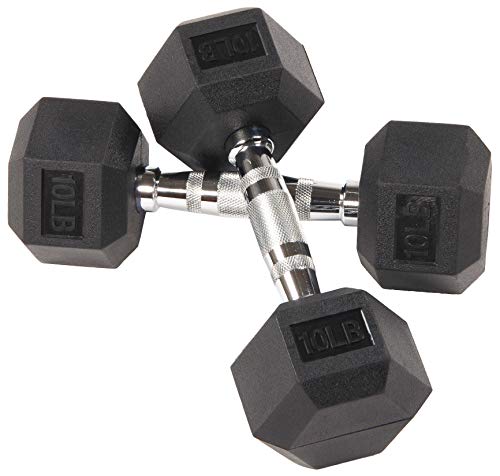 Rubber-Coated Dumbbells