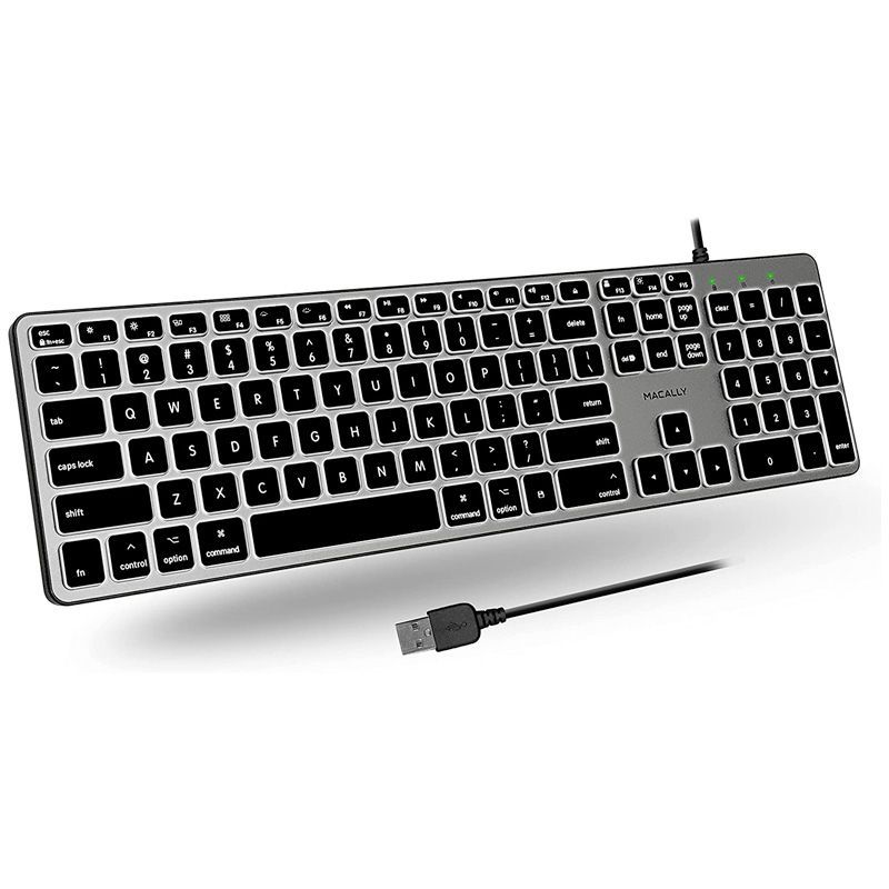 Backlit Mac Keyboard Wired