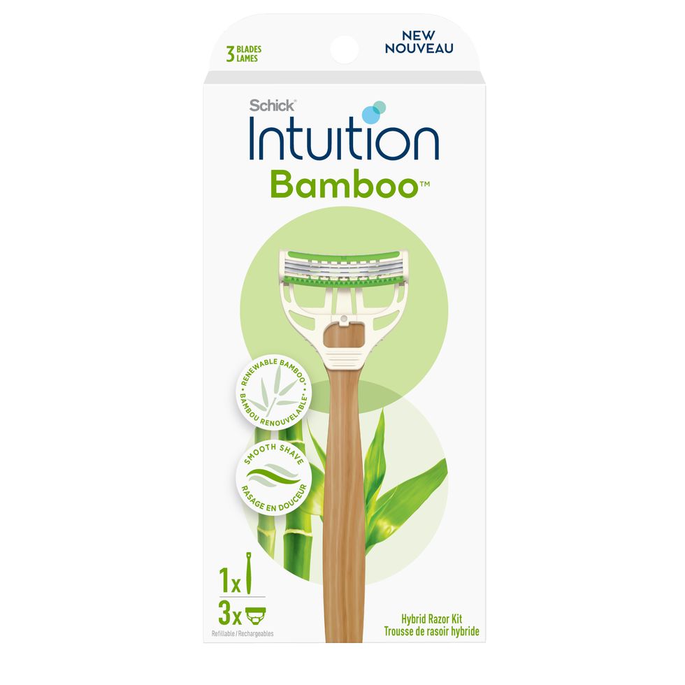 Intuition Bamboo 3-Blade Razor Handle