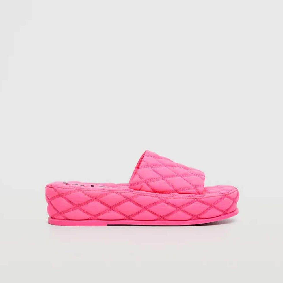 Sandalias acolchadas rosas