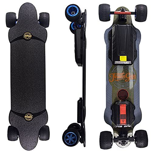 H20T 39" Electric Skateboard with Rubber Wheels