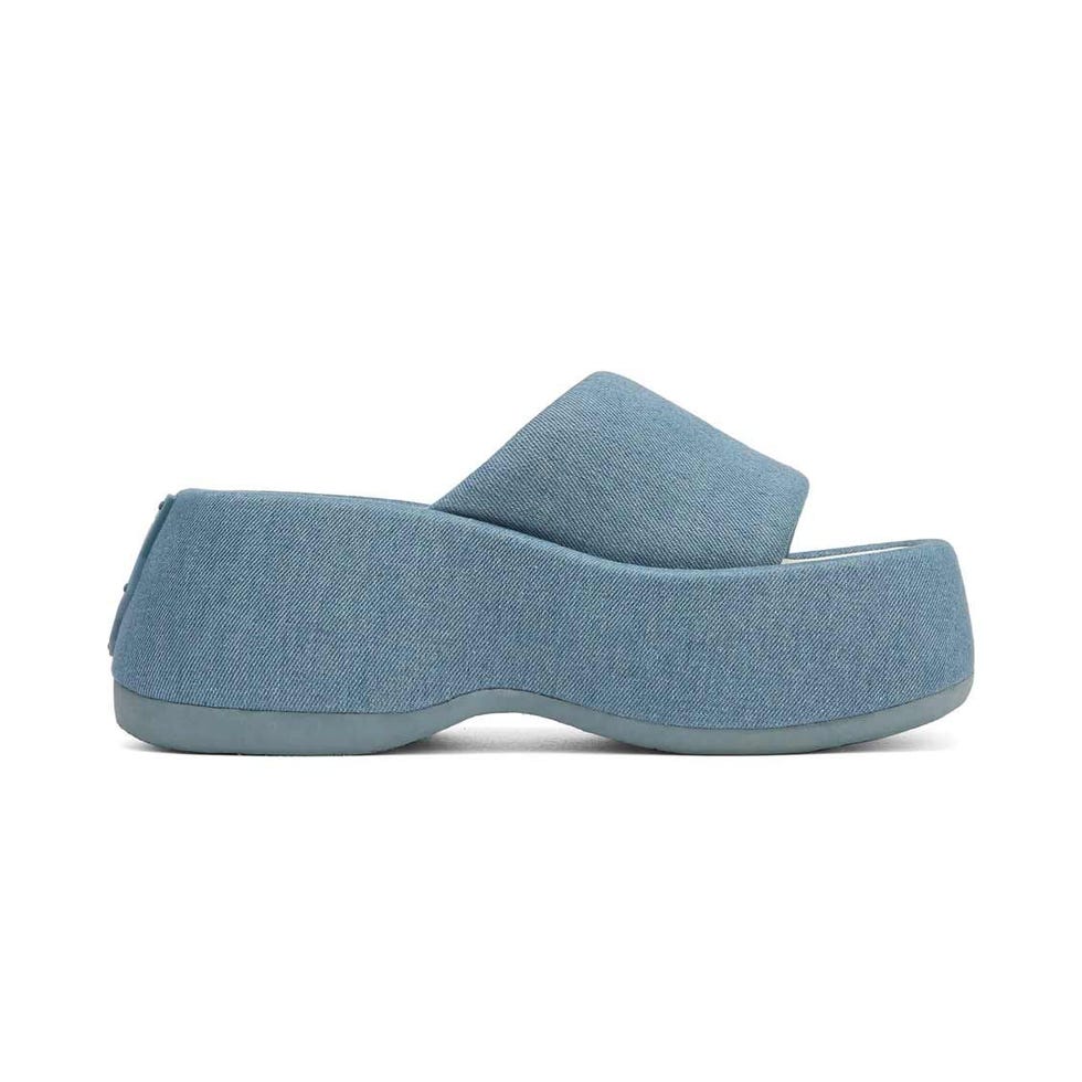Sandalias vaqueras de plataforma