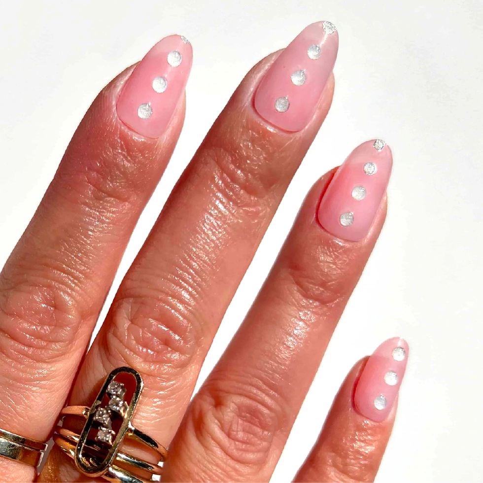 Faux Nails With Glue & Jelly Gum - Long & Short Styles, Multiple