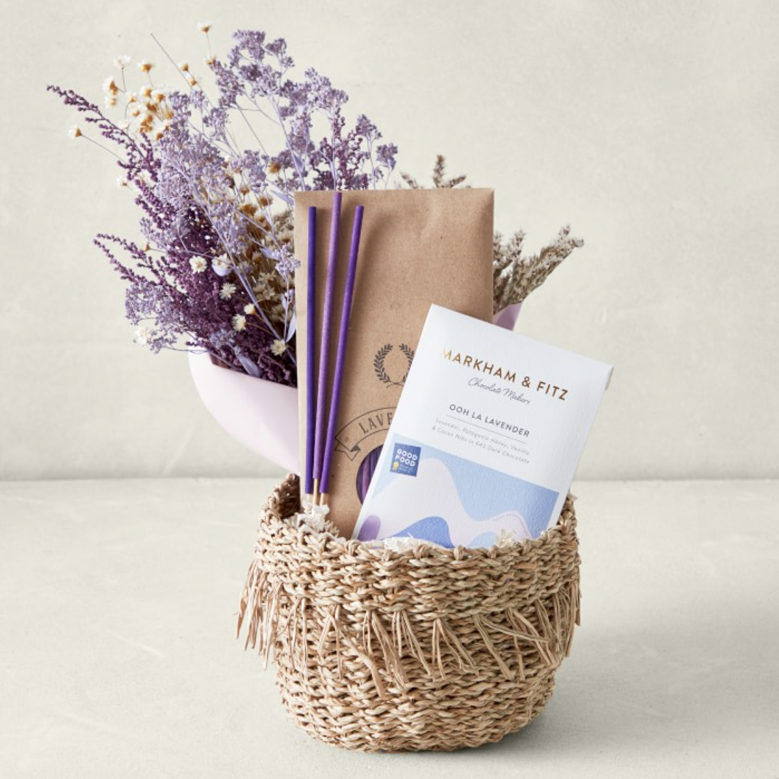 Lavender Gift Basket
