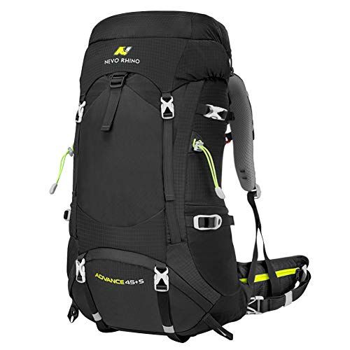 50L Black Hiking Backpack