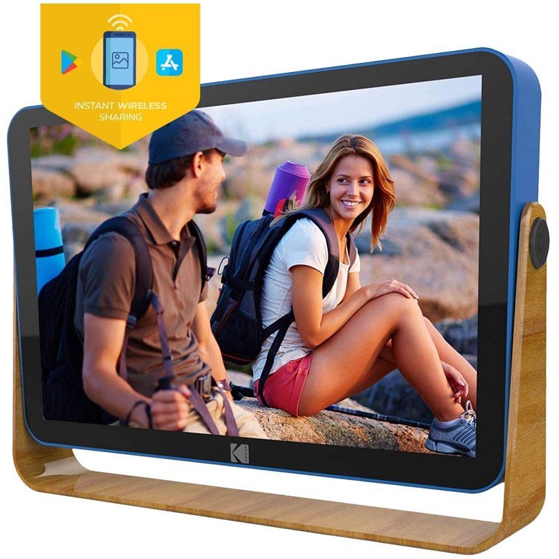 Kodak 10-Inch Smart Touch Screen Rechargeable Digital Picture Frame