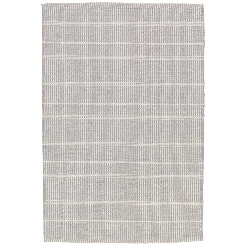 Samson Striped Gray Indoor / Outdoor Area Rug