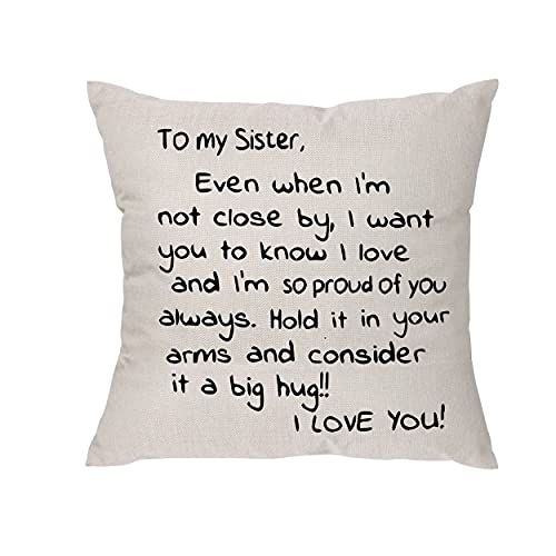Long Distance Sister Pillow