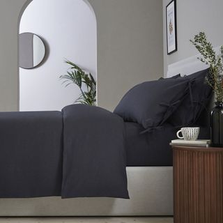 Ravello Bed Linen - Anthracite, from £28