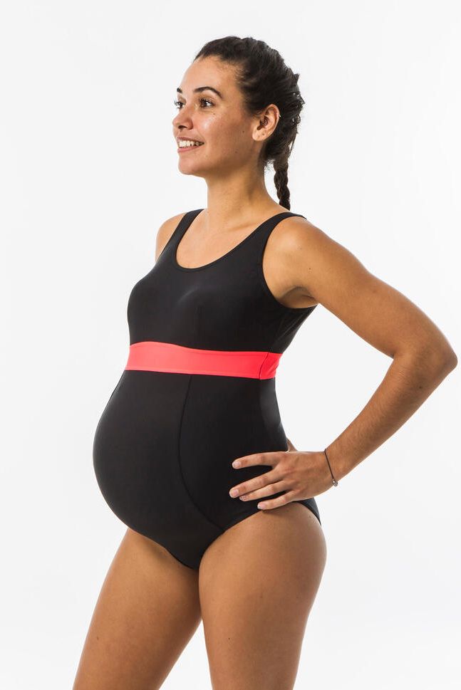 1-piece Maternity Swimsuit Romane: Best maternity swimwear