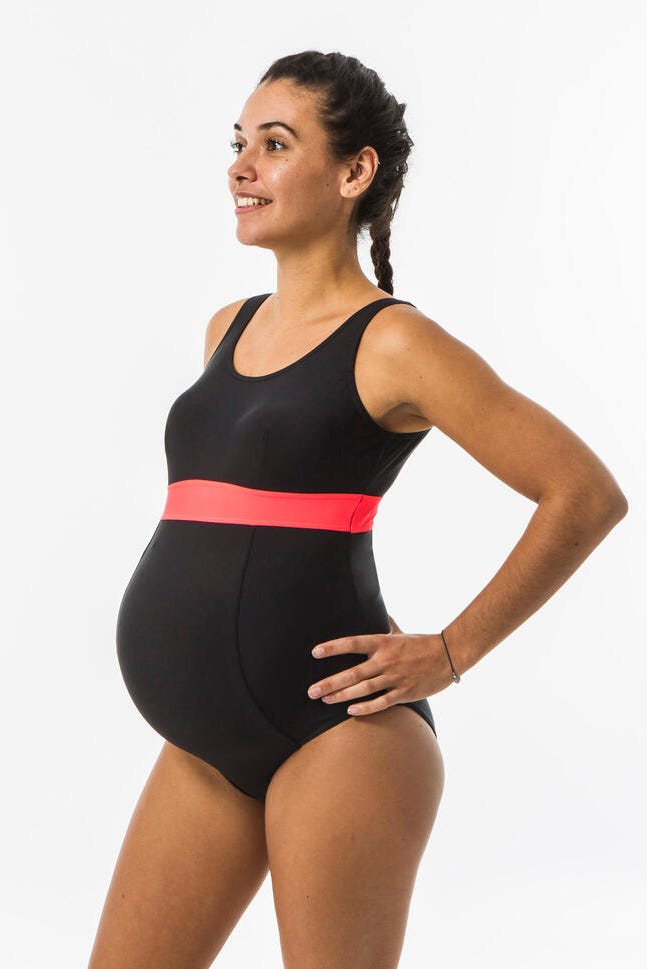 1-piece Maternity Swimsuit Romane: Best maternity swimwear