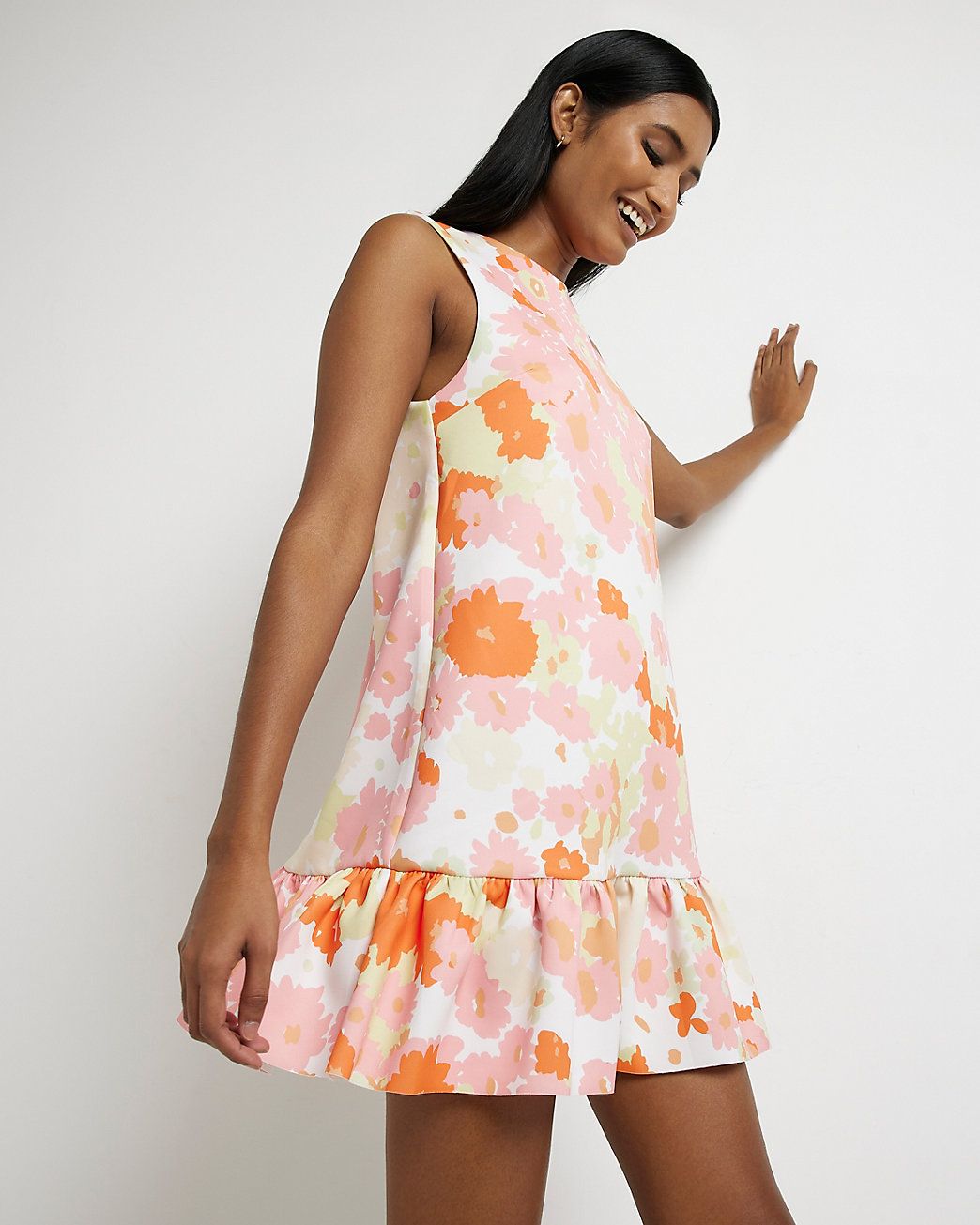 one pretty time floral dress