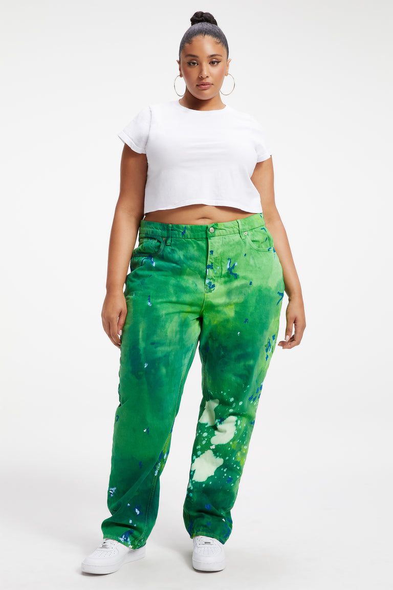 Colorful Thermal Print Pants for a Unique Style