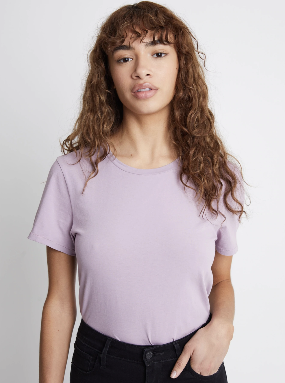 HER SHIRT HER DRESS 売れ筋商品|||ハー シャツ ハー ドレス Tシャツ トップス レディース Tops Azure 27_000000023834.jpg?1715916791