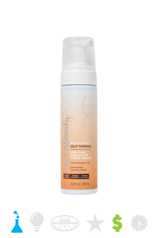 Ultra Dark Express Tan Tinted Mousse