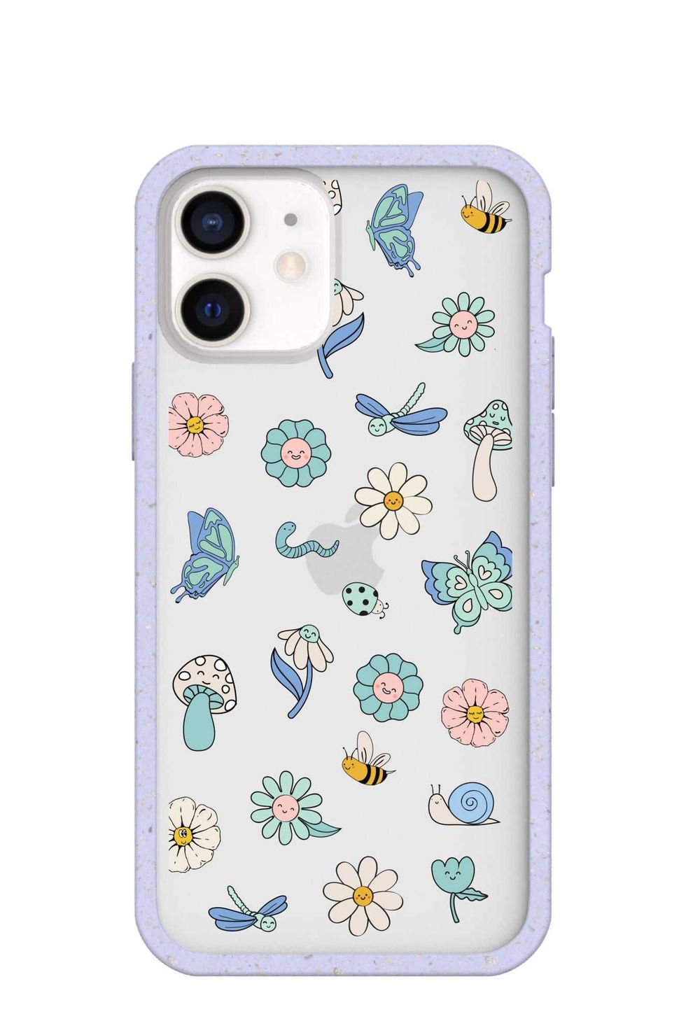 Clear Little Friends iPhone Case With Lavender Ridge