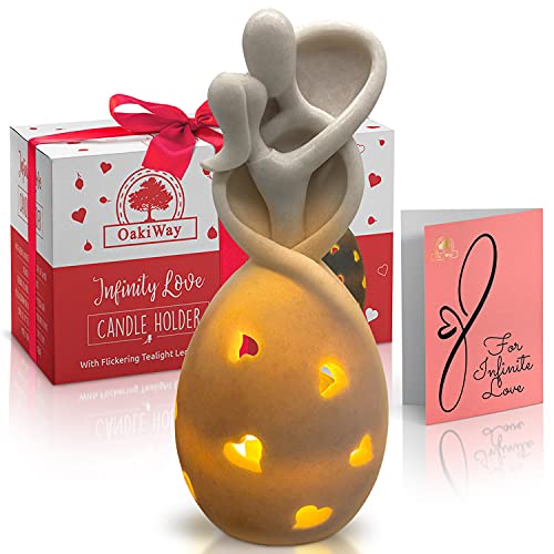 OakiWay Infinity Love Candle Holder 