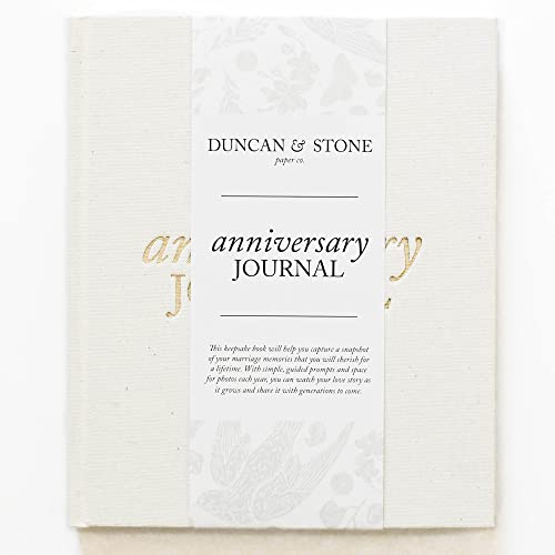 Duncan & Stone Anniversary Journal for Couples