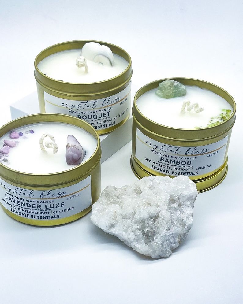 Crystalbliss Aromatherapy Candle 