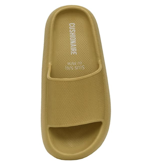 Cushionaire Women's Feather Slide Sandals 