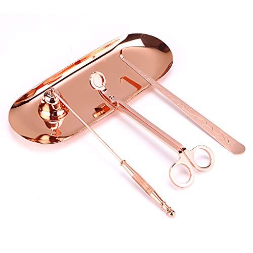 Candle Accessories Tools Wick Dipper Snuffer Brass Candle Wick Trimmer Set  Candle Scissors - China Candle Scissors and Trimmer Set price