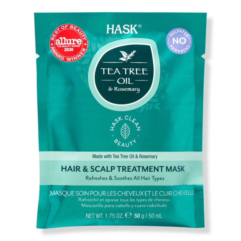 Tea Tree Oil & Rosemary Hair & Scalp Treatment Mask