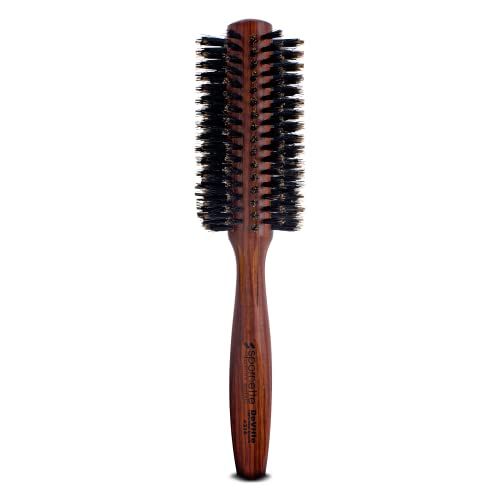 Best round boar bristle hair best sale brush