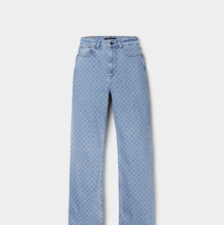 Blue Monogram Mel Jeans