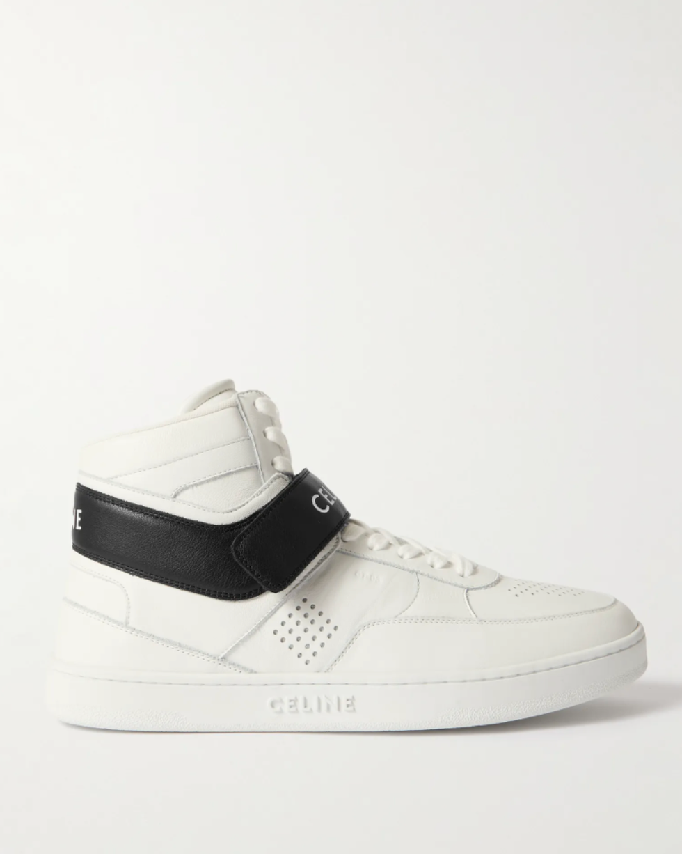 CT-03 Leather High-Top Sneakers