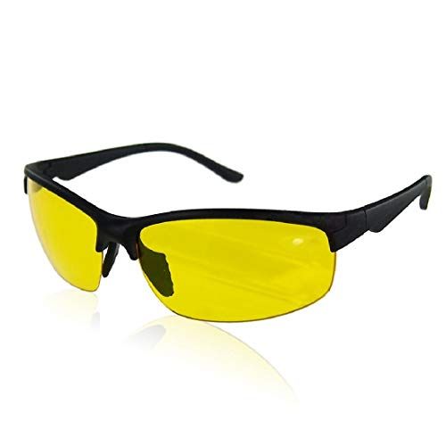 Boolavard Gafas de conducción nocturna antideslumbrante, polarizado TAC, visión nocturna HD, lentes de claridad, gafas de seguridad