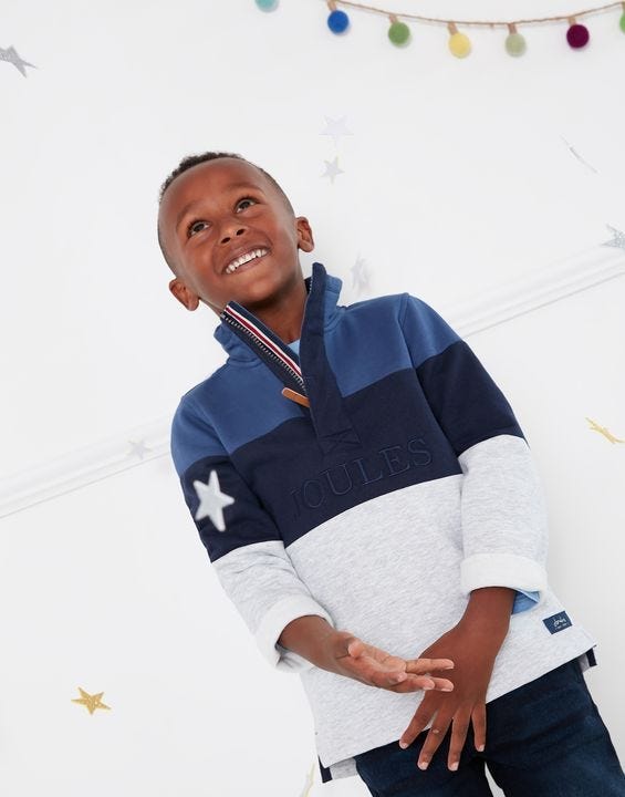 Dale Colourblock overhead sweatshirt