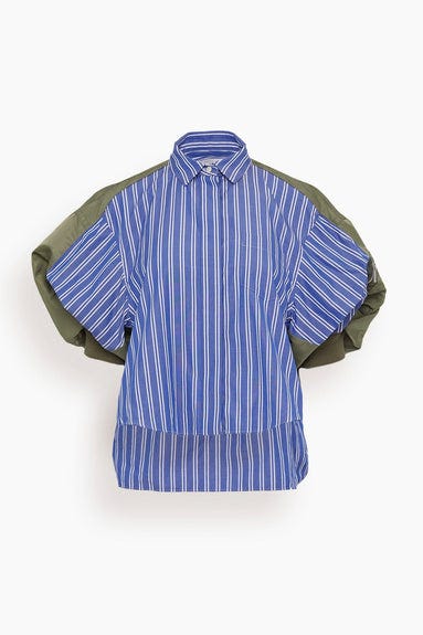 Twill Mix Shirt in Stripe