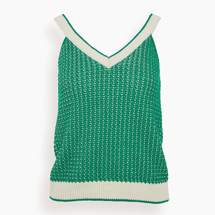 Margaret Knitted Cotton Top