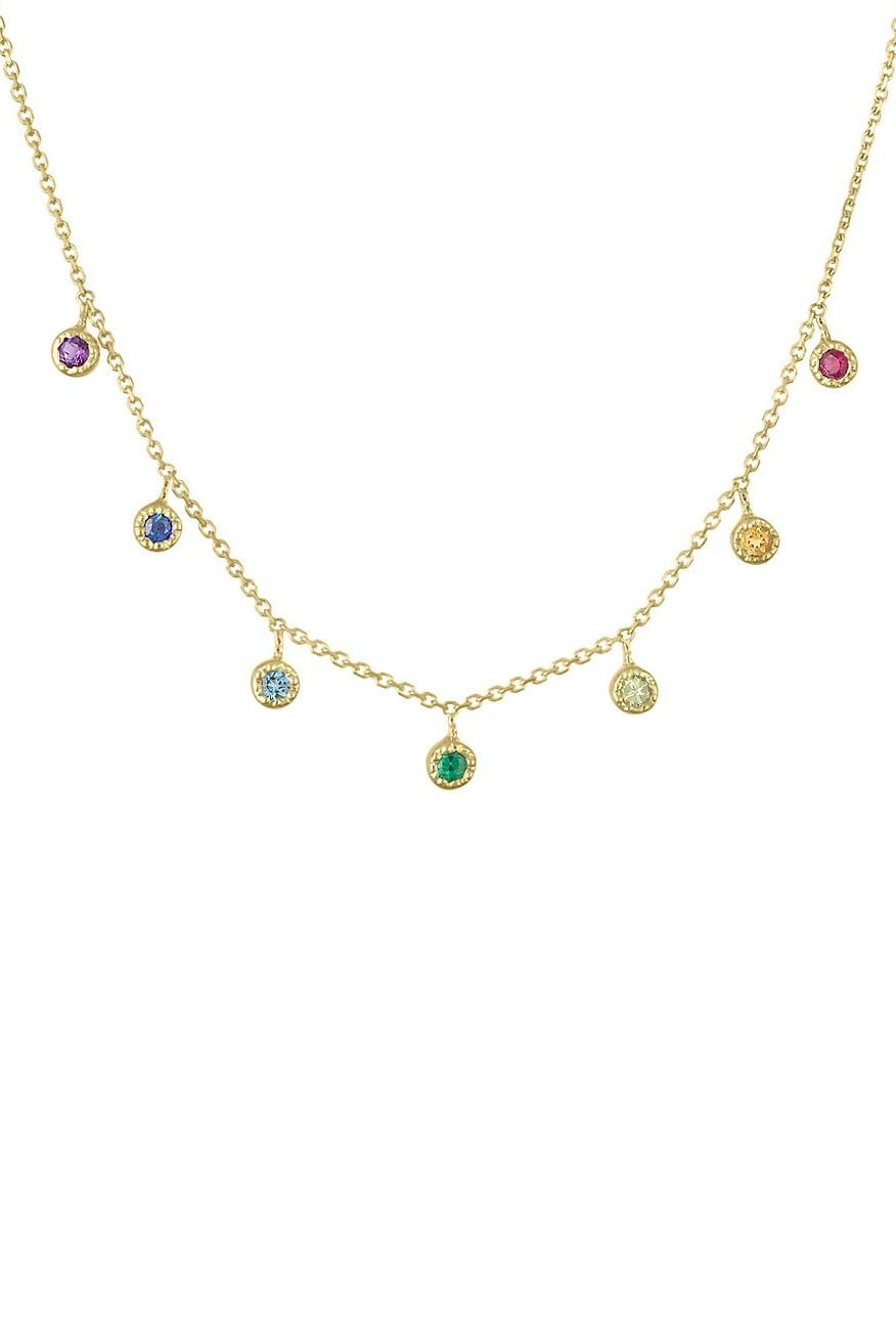 Rainbow Skye 14K Yellow Gold & Multi-Stone Necklace