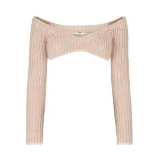 Ribbed Mohair Sweater