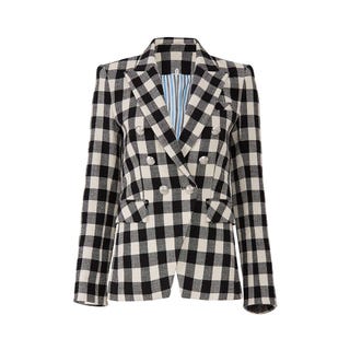 Gingham Miller Dickey Jacket